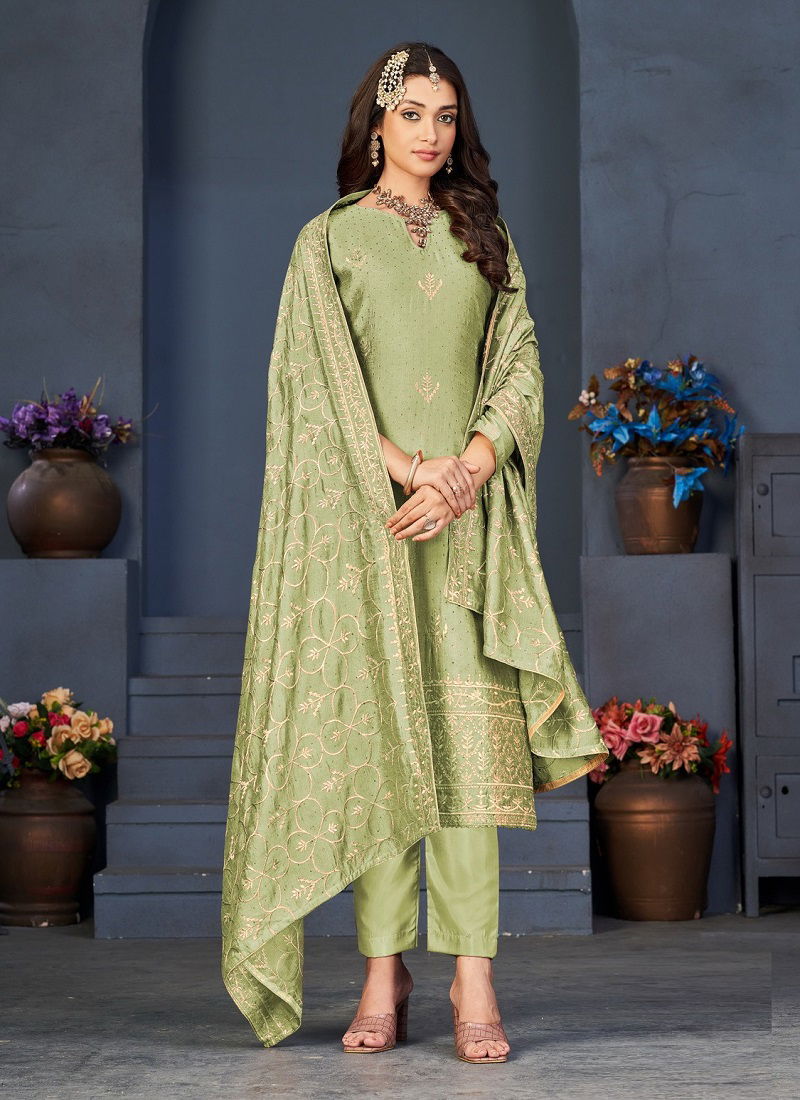 Om 116 Exclusive Designer Embroidery Suit COllection
